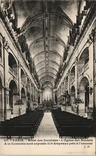 CPA Paris Hôtel des Invalides - L'Église des Soldats 1922