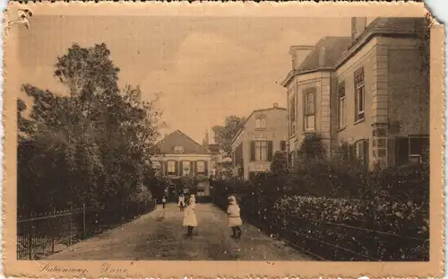 Postkaart Dieren-Rheden Stationsweg 1916