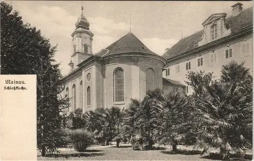 Insel Mainau-Konstanz Schlosskirche Kirche am Schloss (Castle) 1900