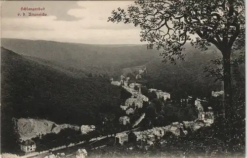 Ansichtskarte Schlangenbad Panorama-Ansicht 1907
