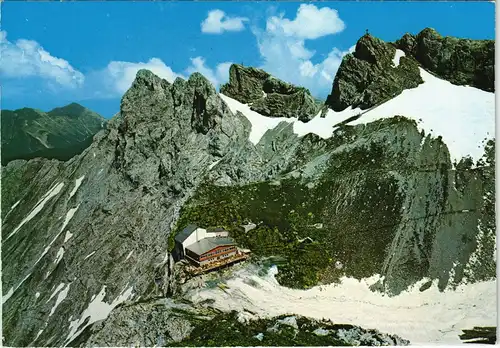 Mittenwald Bergstation, Gaststätte, Karwendelbahn Karwendelgebirge 1981