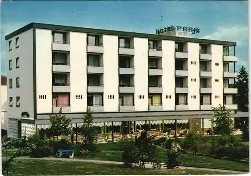 Ansichtskarte Bad Sachsa Parkhotel Hotel Gebäude Außenansicht 1970