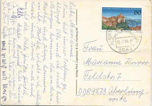 Soltau Mehrbild-AK mit Umland-Ansichten, Waldbad, Poststrasse uvm. 1988