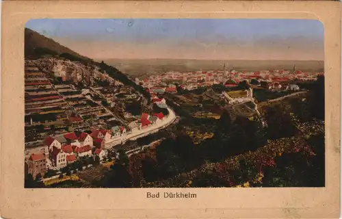 Ansichtskarte Bad Dürkheim Panorama-Ansicht 1919