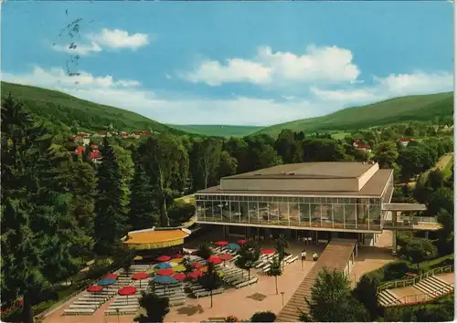 Ansichtskarte Bad Orb Panorama-Ansicht mit Konzerthalle 1971