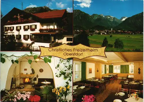 Ansichtskarte Oberstdorf (Allgäu) Christliches Freizeitheim 1995