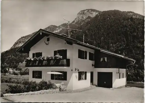 Ansichtskarte Jettenberg HAUS ECKER Inh. Josef Ecker, Pension 1960