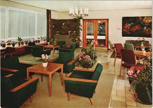 Bad Sebastiansweiler-Mössingen Trink- und Aufenthaltsraum (Kurklinik) 1960