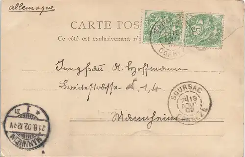 CPA Clermont-Ferrand Panorama Ansicht Vue panoramique 1902