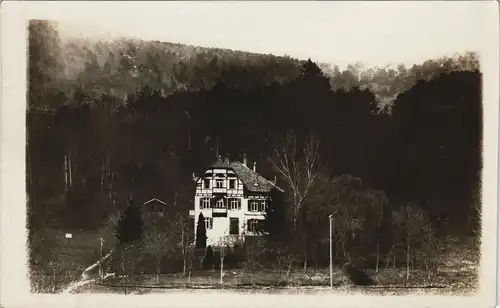 Ansichtskarte Badenweiler Privatfotokarte, Villa am Waldesrand 1912