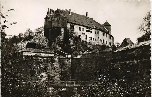 Ansichtskarte Nürnberg Nürnberger Burg (Castle), Westseite 1956