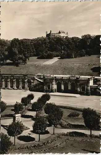 Ansichtskarte Coburg Veste Coburg vom Schloßplatz aus 1959