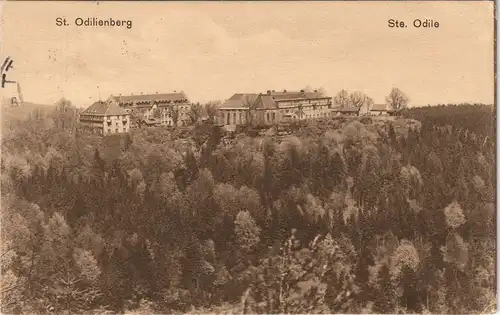 CPA St. Odilienberg Mont Sainte-Odile St. Odilienberg 1912