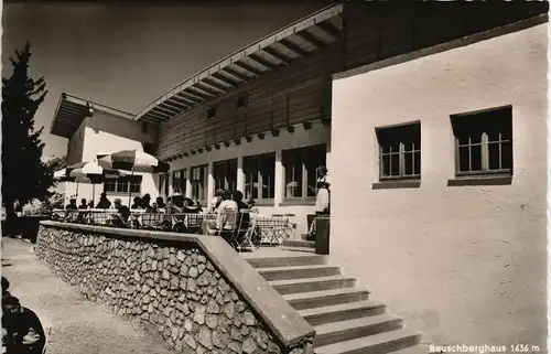 Ansichtskarte Ruhpolding Rauschberghaus 1960