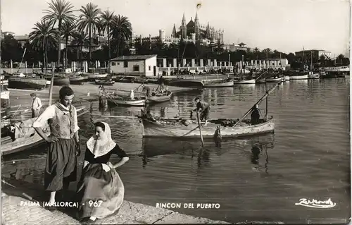 Postales Palma ( de Mallorca) Rincon del Puerto 1961