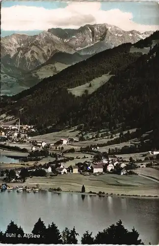 Bühl am Alpsee-Immenstadt (Allgäu) Stadt - color-Fotokarte 1964