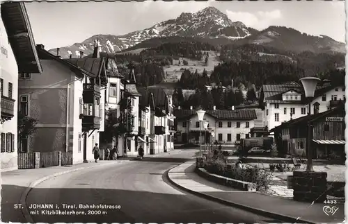 Ansichtskarte St. Johann in Tirol Bahnhofstrasse 1965