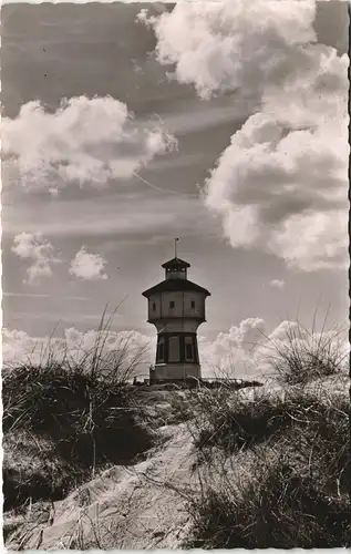 Ansichtskarte Langeoog Strand mit Turm 1963