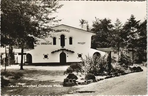 Postkaart Venlo Strandbad Onderste Molen, Strassen Ansicht 1960