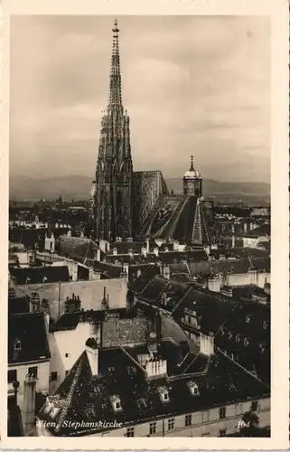 Ansichtskarte Wien Stephansdom, Feldpost WK2 3.11. 1939