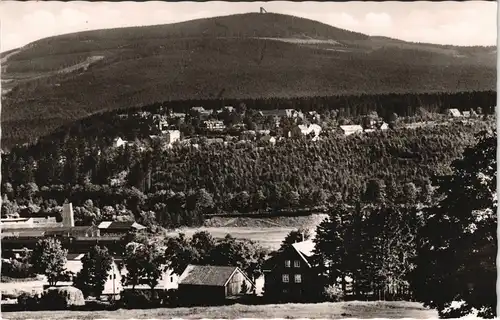 Ansichtskarte Braunlage Panorama-Ansicht, Ort im Oberharz, Wurmberg 1965