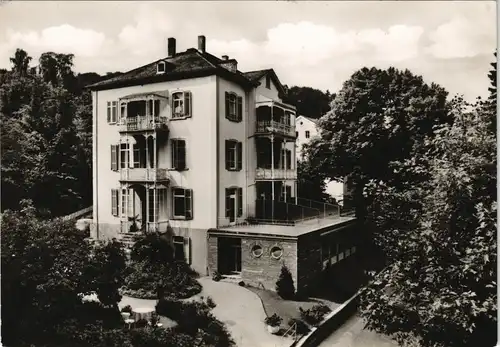 Ansichtskarte Schwalbach am Taunus Hotel Pension Friedeck Bes. O. Grass 1960