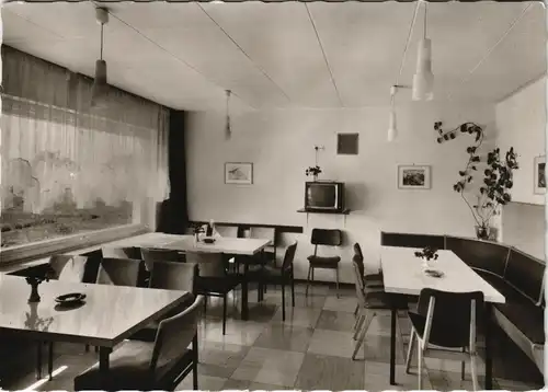 Bad Neustadt Saale Kurpension Aufenthaltsraum Haus Gortowski Herschfeldstr 1960