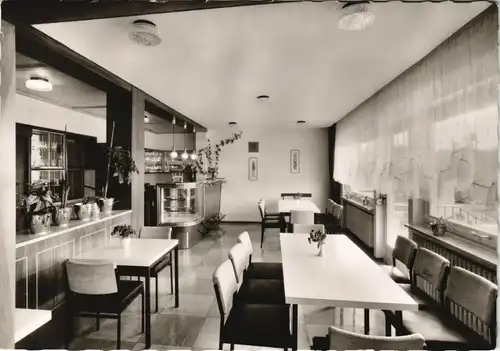 Bad Neustad  Saale Kurpension Haus  Elfriede Gortowski Herschfelderstraße 1960