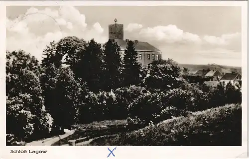 Postcard Lagow Łagów Schloss 1939