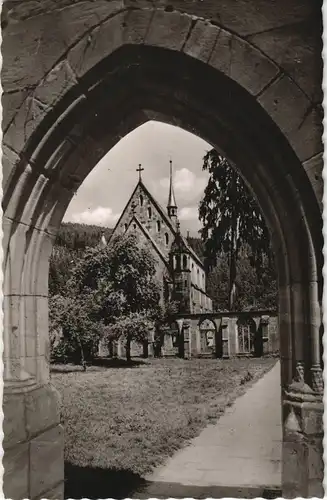 Ansichtskarte Hirsau-Calw Blick durch den Torbogen auf Marien-Kapelle 1952