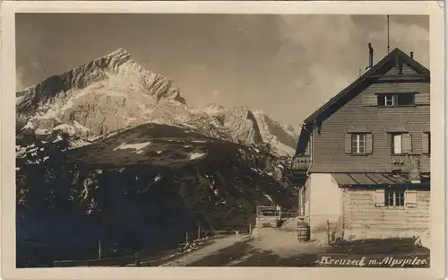 Garmisch-Partenkirchen Kreuzeck (Wettersteingebirge) Kreuzeckhaus 1924