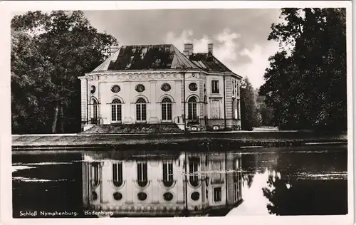 Ansichtskarte München Schloß Nymphenburg Badenburg 1940