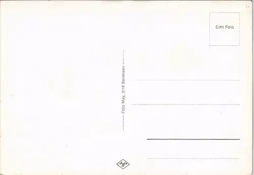 Ansichtskarte Bad Bevensen Diabetes-Klinik 1960