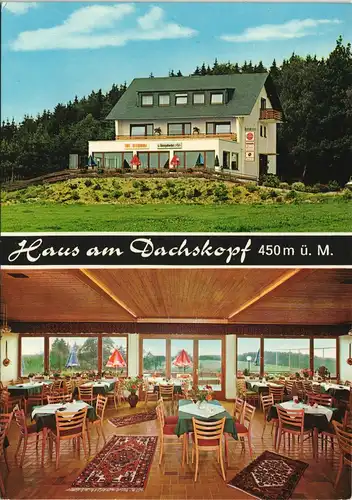 Dachsenhausen Restaurant Pension Haus Dachskopf Bes. Jakob Klein 1970