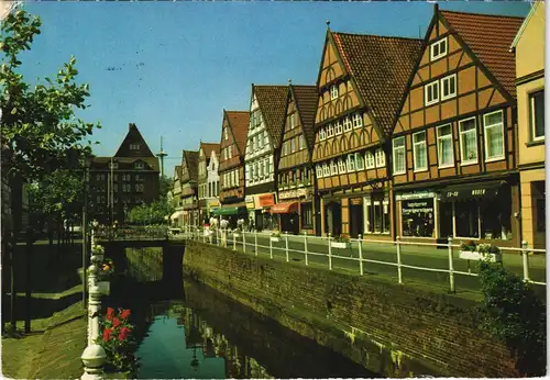 Buxtehude Statteilansicht, Geschäftsstrasse (Reiseland Niedersachsen) 1989