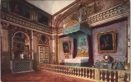 CPA Versailles Schloss Versailles Chambre de Louis XIV 1906