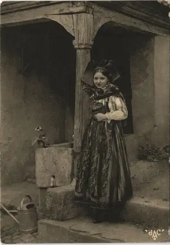 CPA Gertwiller Gertweiler (Elsaß) Bauernhof 1928