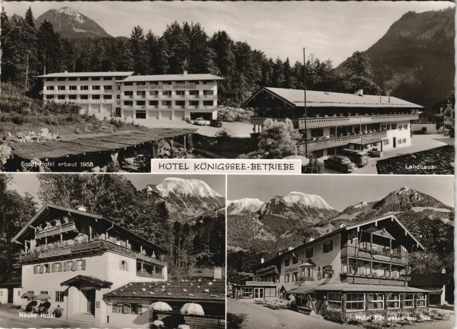 Königssee-Schönau am Königssee Hotel Königssee Betriebe - MB