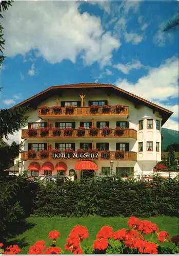 Ansichtskarte Garmisch-Partenkirchen HOTEL ZUGSPITZ Klammstrasse 1995