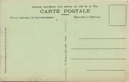 CPA Paris Hôtel des Invalides "Nos Martyrs" Soldaten 1919