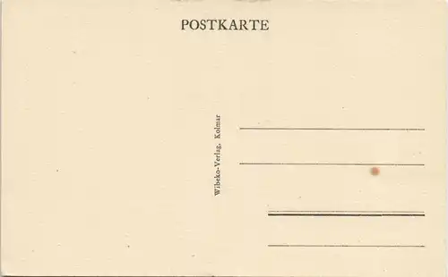 CPA Kolmar Colmar ALTER BRUNNEN, STEPHANSHOF UND MÜNSTERTURM 1926