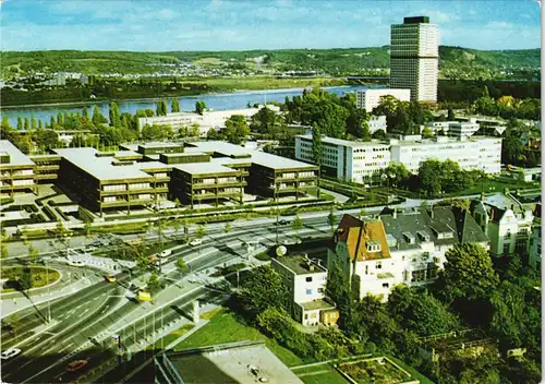 Ansichtskarte Bonn Regierungsviertel und Bundeskanzleramt 1970