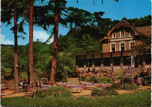 Ansichtskarte Lorch (Rheingau) Gasthaus Kammerburg im Wispertal 1975