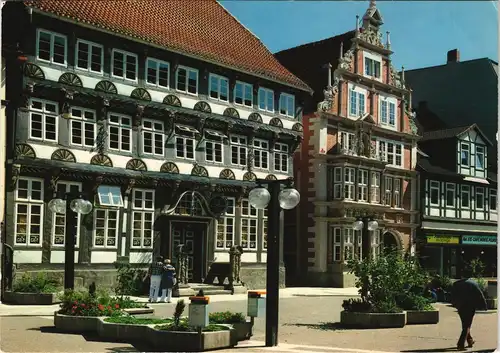 Hameln Stiftsherrenhaus (1558) und Leisthaus (1589), Hamelner Museum 1980