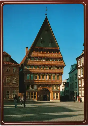 Ansichtskarte Hildesheim Partie am Knochenhauer-Amtshaus 1980
