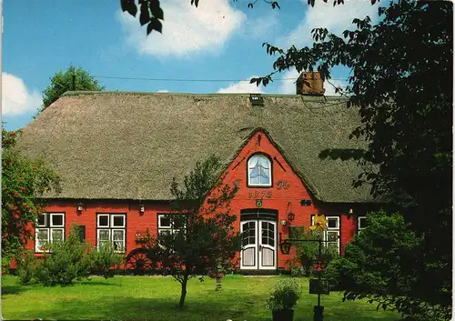 Ansichtskarte St. Peter-Ording Partie a.d. "Alte Schule" 1997