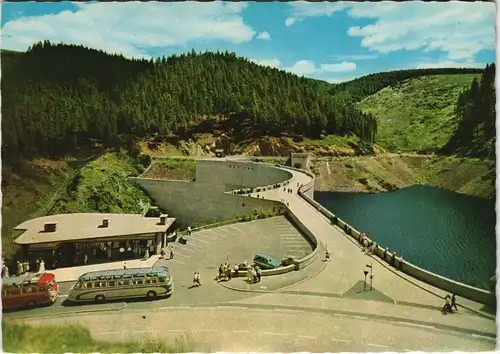 Ansichtskarte Oker-Goslar Okertalsperre, Restauarnt Busse 1967