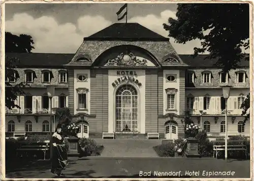 Ansichtskarte Bad Nenndorf Hotel Esplanade 1962
