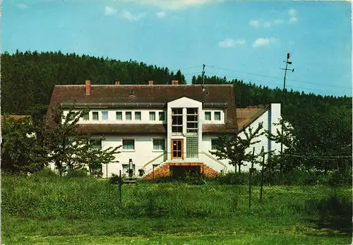 Ansichtskarte Altglashütte (Opf.) Restaurant-Cafe Pension Blei 1980