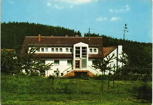 Ansichtskarte Altglashütte (Opf.) Restaurant-Cafe Pension Blei 1980